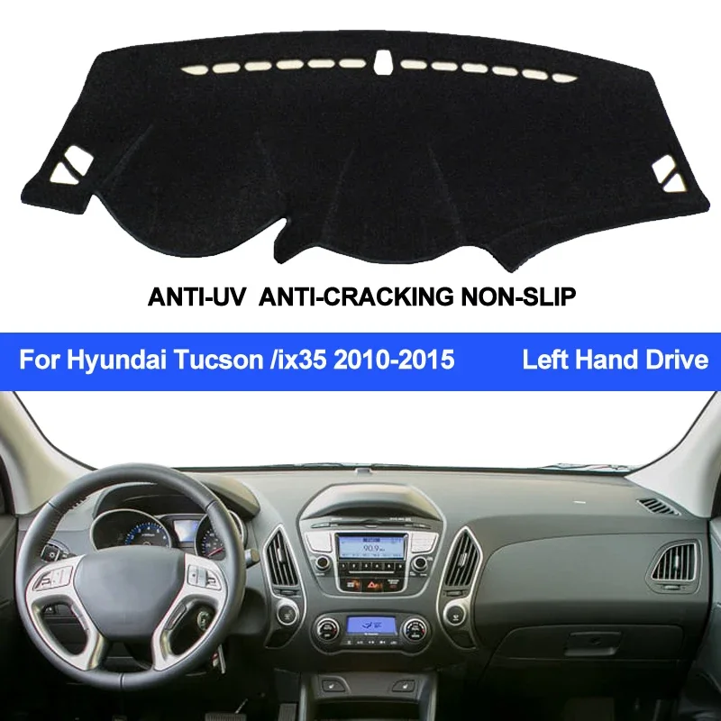 Car Anti-Slip Dashboard Mat - Car Dashboard Cover For Hyundai Tucson
