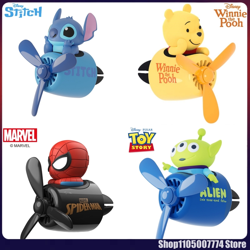 Car Accessories Etsy - Stitch Spiderman Alien Characters Car Mounted