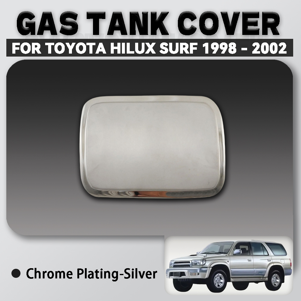 Car Accessories Exterior - Abs Chrome Plated Silver Car Gas