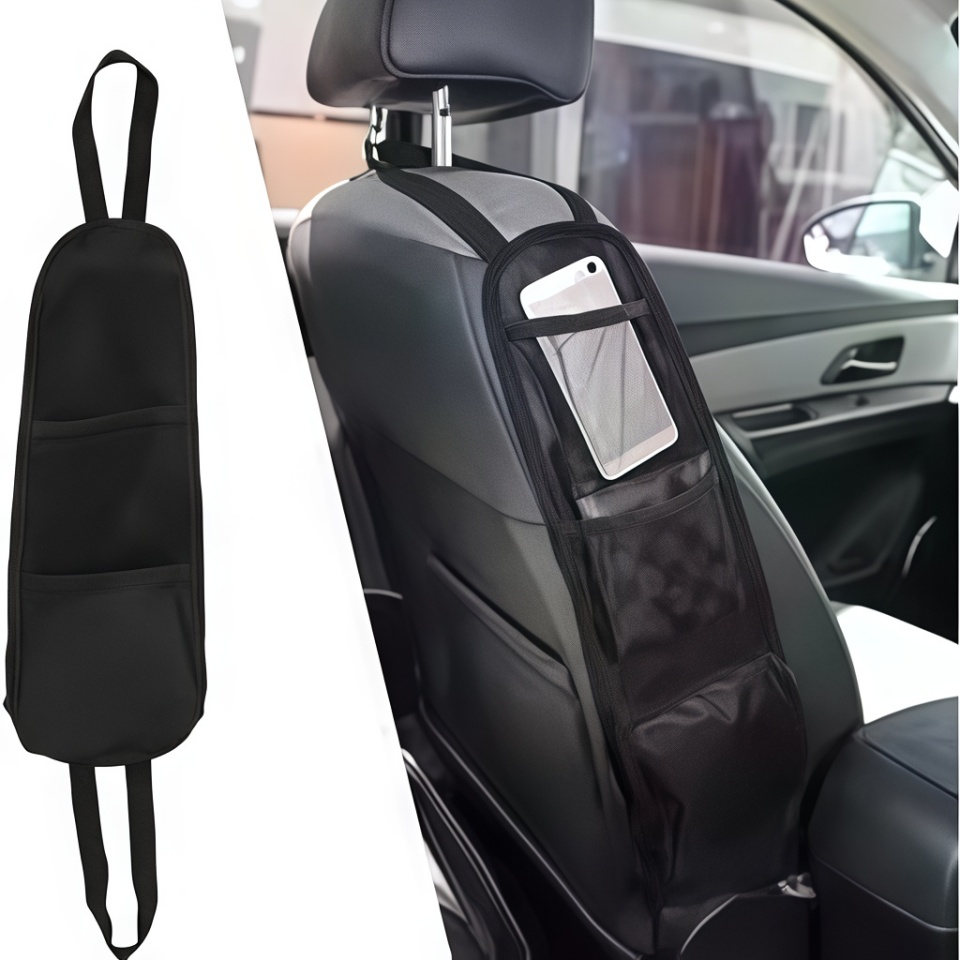 Car Accessories You Need - Car Seat Organizer Pouch - Side