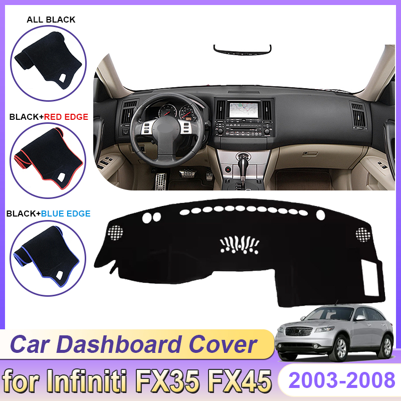 For Infiniti FX35 FX45 2003~20 - Car Anti-Slip Dashboard Mat 评论和价格