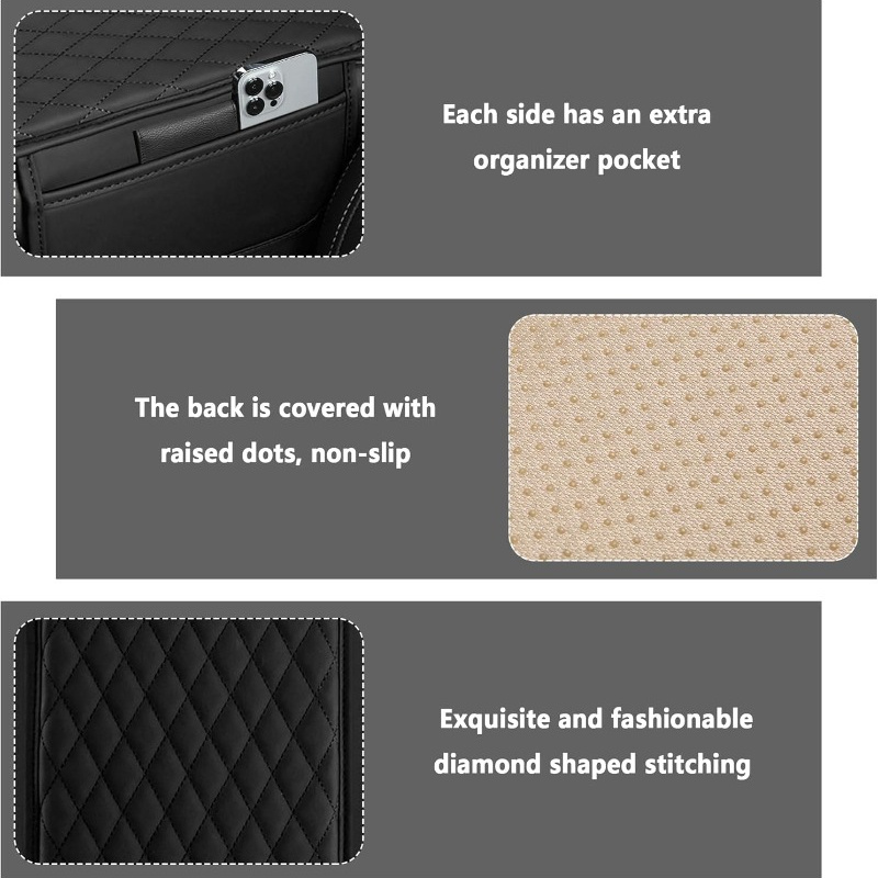 Car Center Console Cover,  wit - Car Accessories Exterior 评论和价格