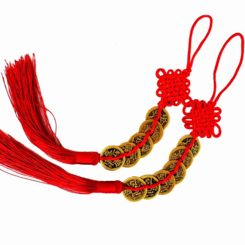 Feng Shui Coins Hanging Orname - Car Accessories Etsy 评论和价格