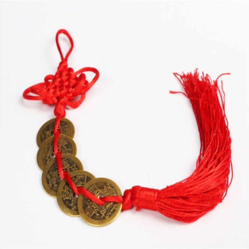 Feng Shui Coins Hanging Orname - Car Accessories Etsy 评论和价格