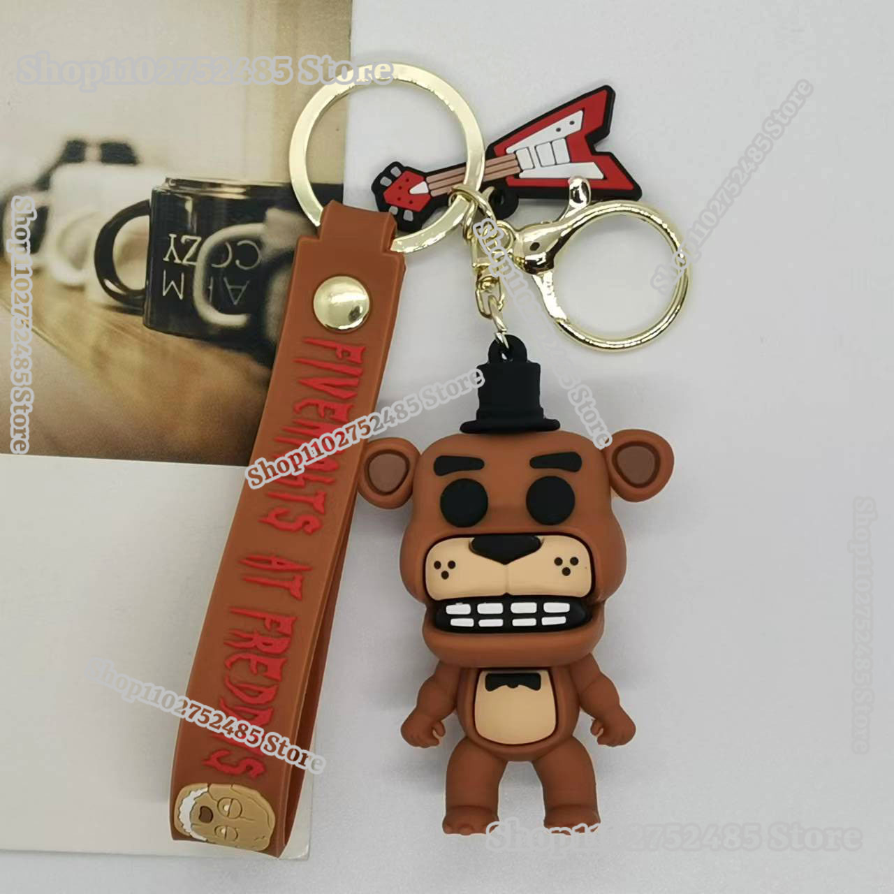 5pcs Cartoon Anime FNAF Figure - Car Accessories Etsy 评论和价格