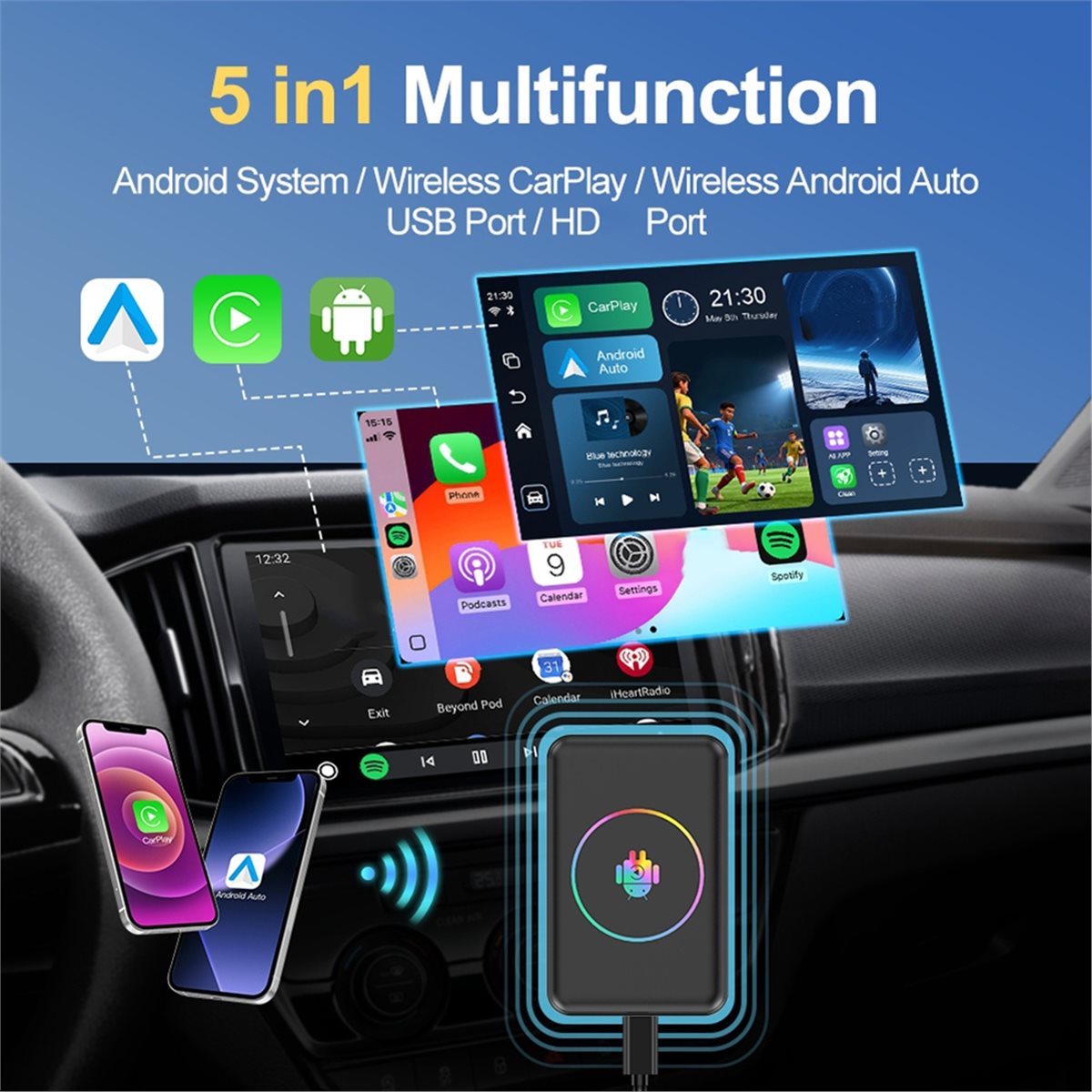 【TODAY-BUY】~@ 4+64GB Android 1 - Car Accessories To Buy 评论和价格