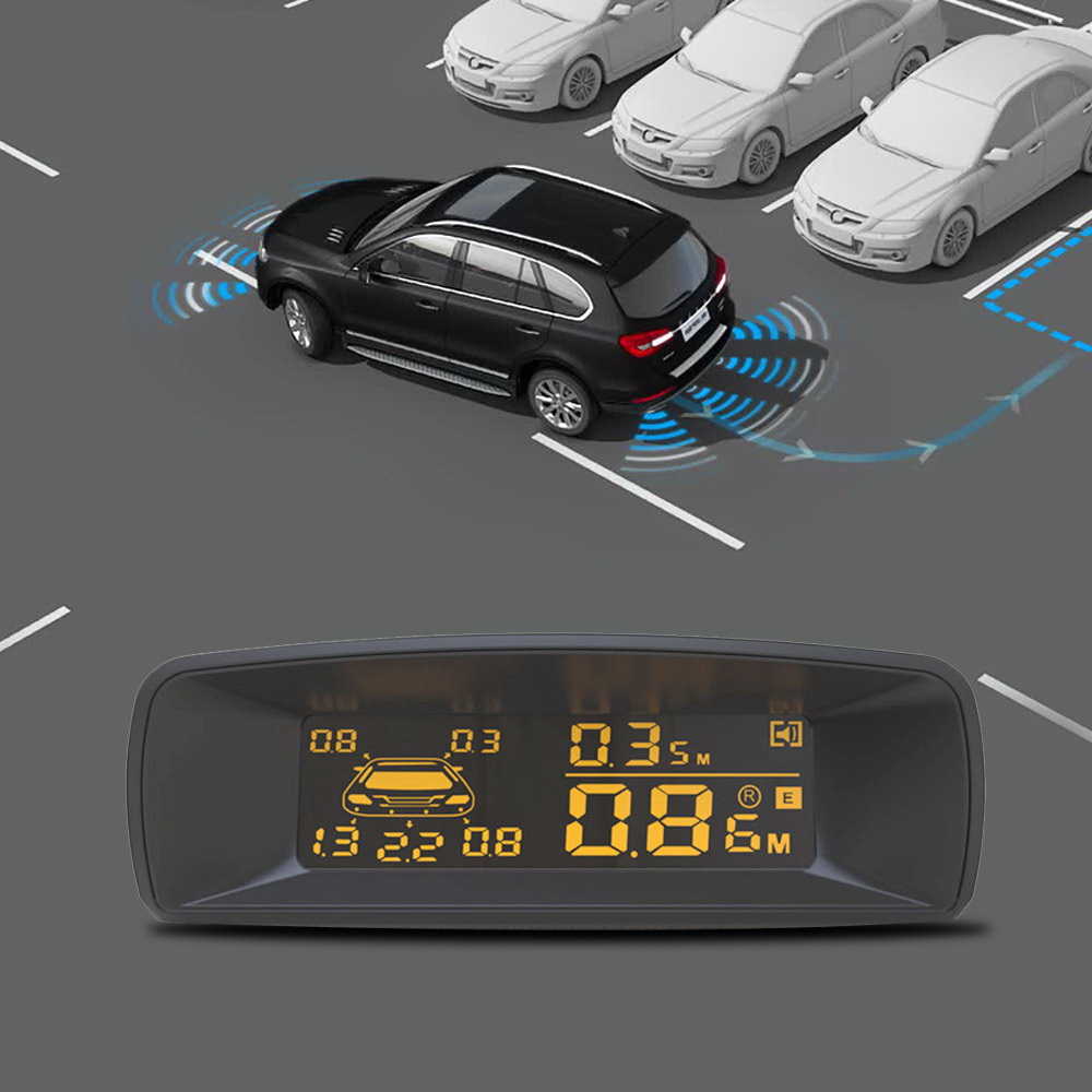 Vehicle Car 8 Parking Sensors  - Car Accessories Near Me 评论和价格