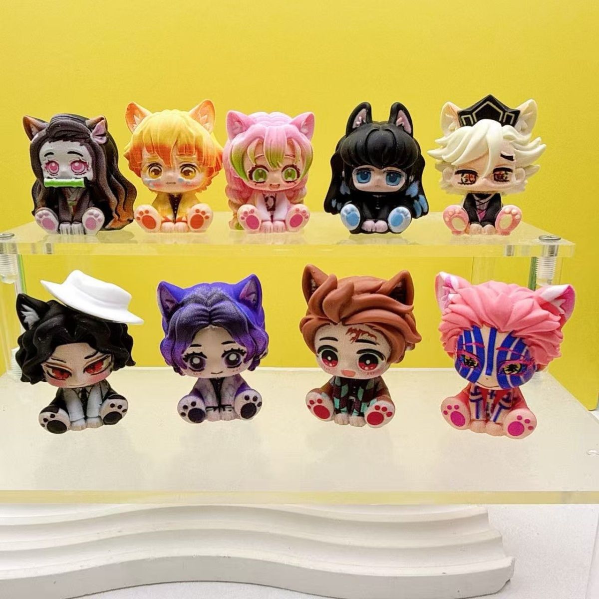 Demon Slayer Cute Chibi Figuri - Car Accessories Etsy 评论和价格