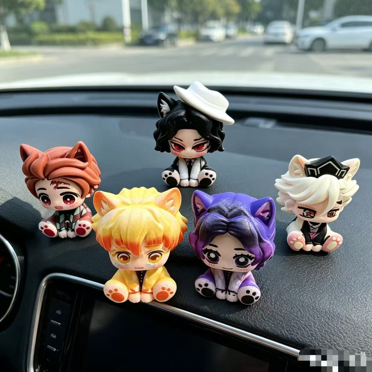 Demon Slayer Cute Chibi Figuri - Car Accessories Etsy 评论和价格