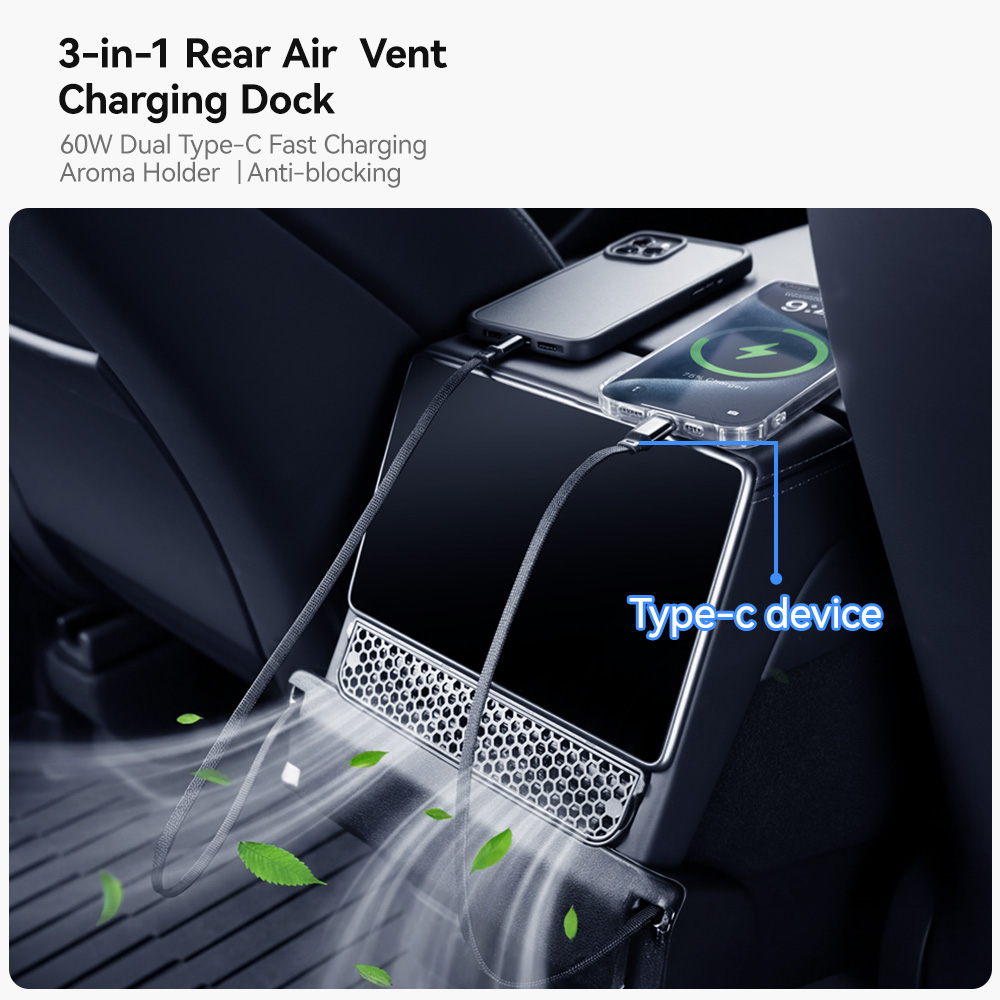 YZ For Tesla Model YL Juniper  - Car Air Freshener Vent 评论和价格