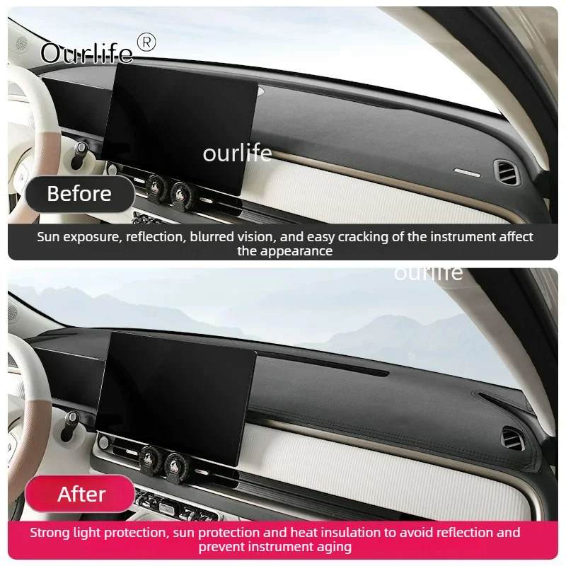 New RHD LHD For GWM Ora 5 2026 - Car Anti-Slip Dashboard Mat 评论和价格