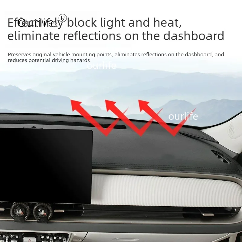 New RHD LHD For GWM Ora 5 2026 - Car Anti-Slip Dashboard Mat 评论和价格