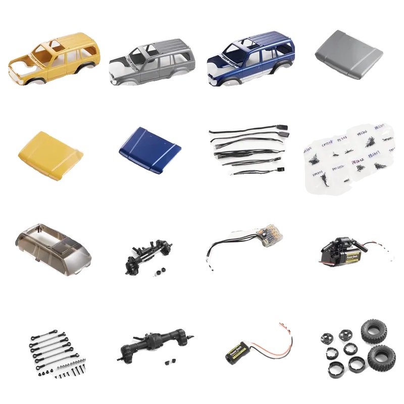 Fms 1/18 Fcx18 Toyota Lc80 Rem - Car Accessories Low Price 评论和价格