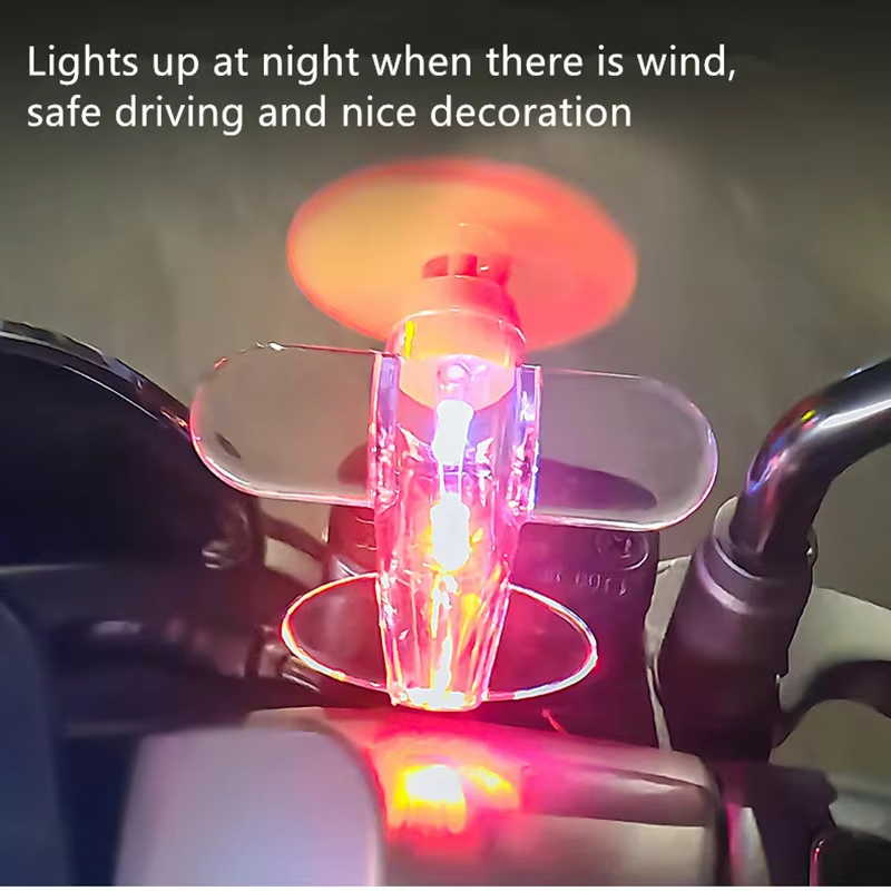 Wind Powered LED Airplane Orna - Car Accessories Etsy 评论和价格
