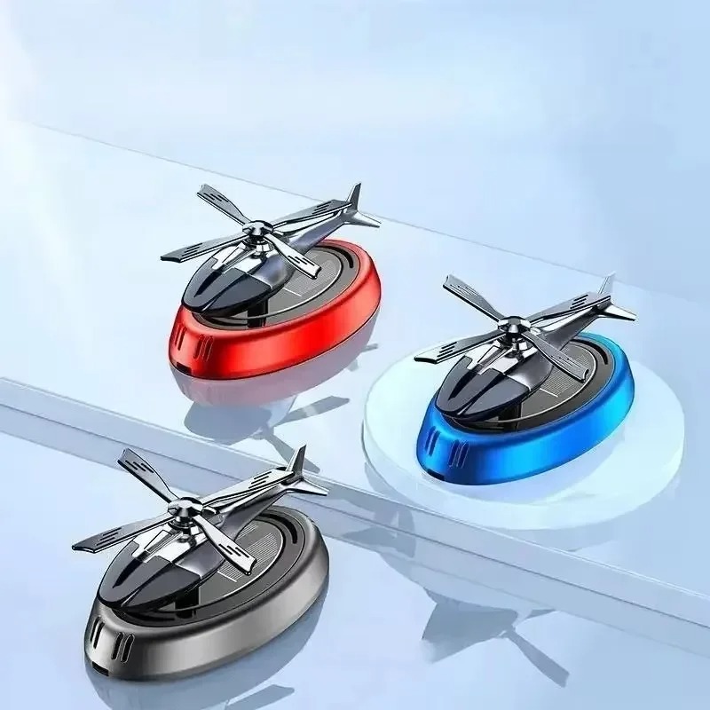 Solar Powered Helicopter Car A - Car Accessories Perfume 评论和价格