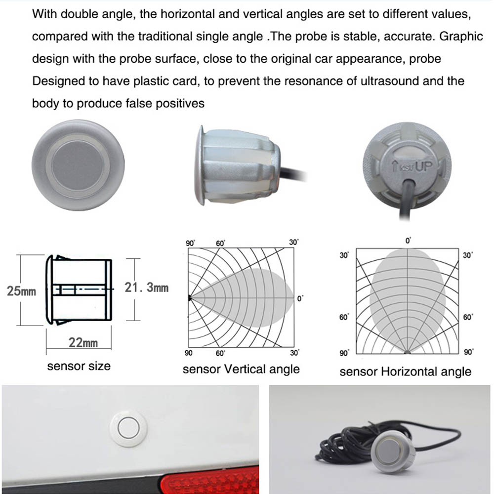 8 Parking Sensor Parktronic Ca - Car Accessories Near Me 评论和价格